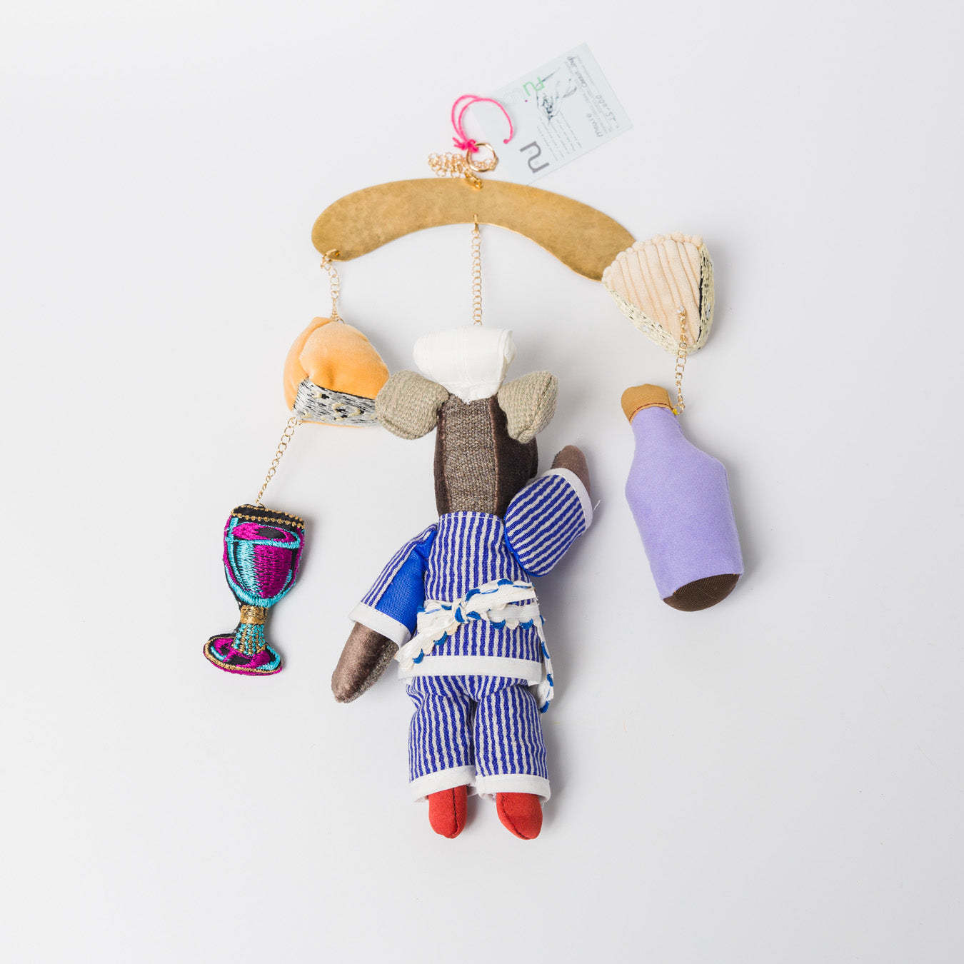 nuico-モビール-ネズミ（チーズ屋さん）