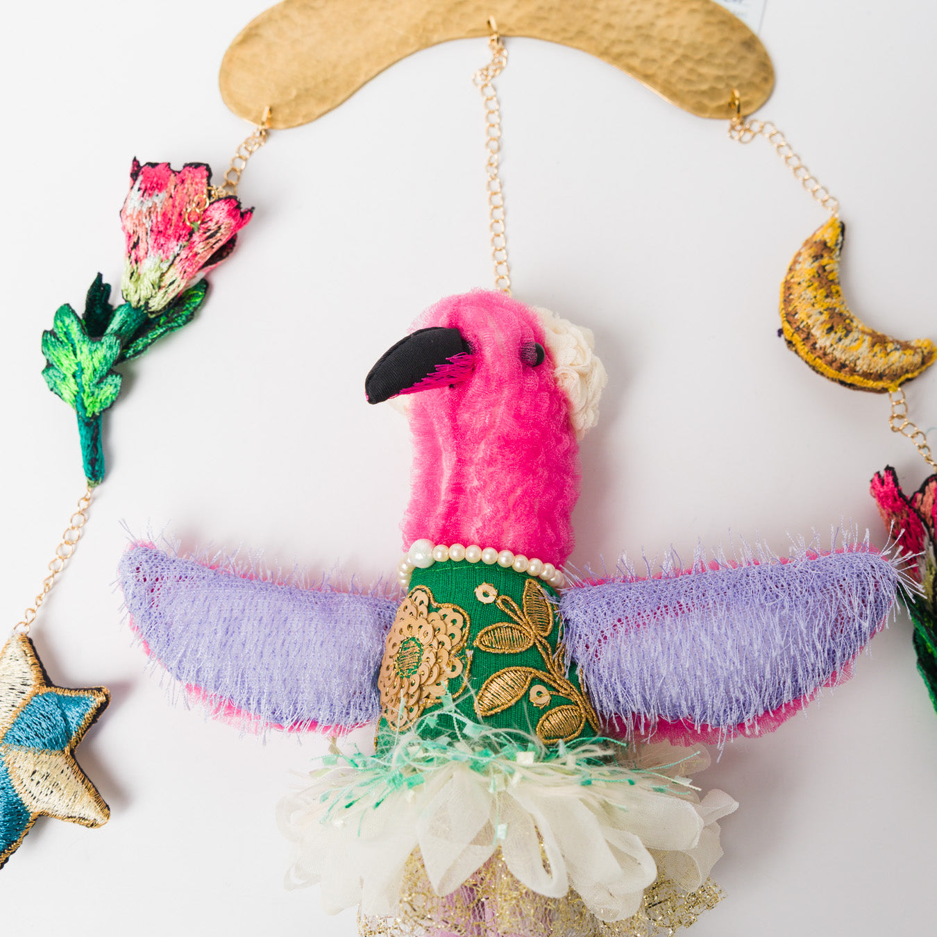 nuico-モビール-フラミンゴ（ダンサー）