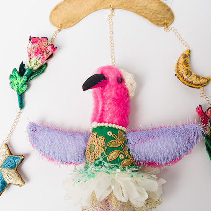 nuico-モビール-フラミンゴ（ダンサー）