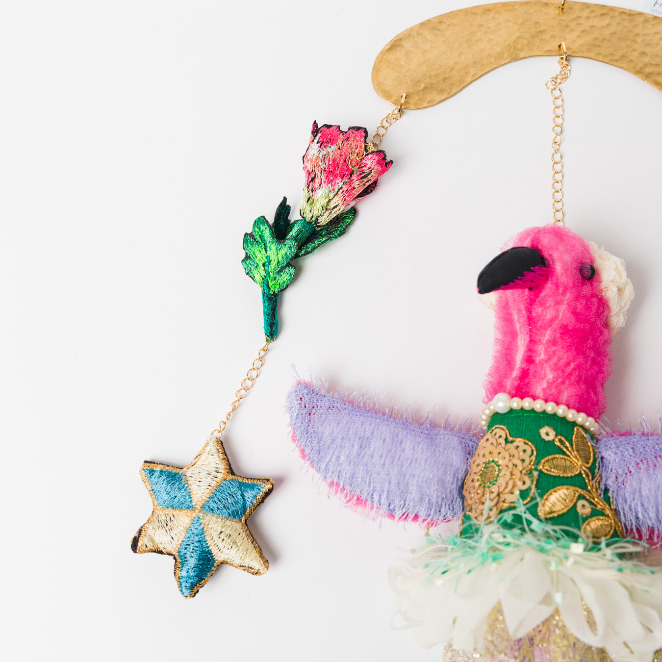 nuico-モビール-フラミンゴ（ダンサー）