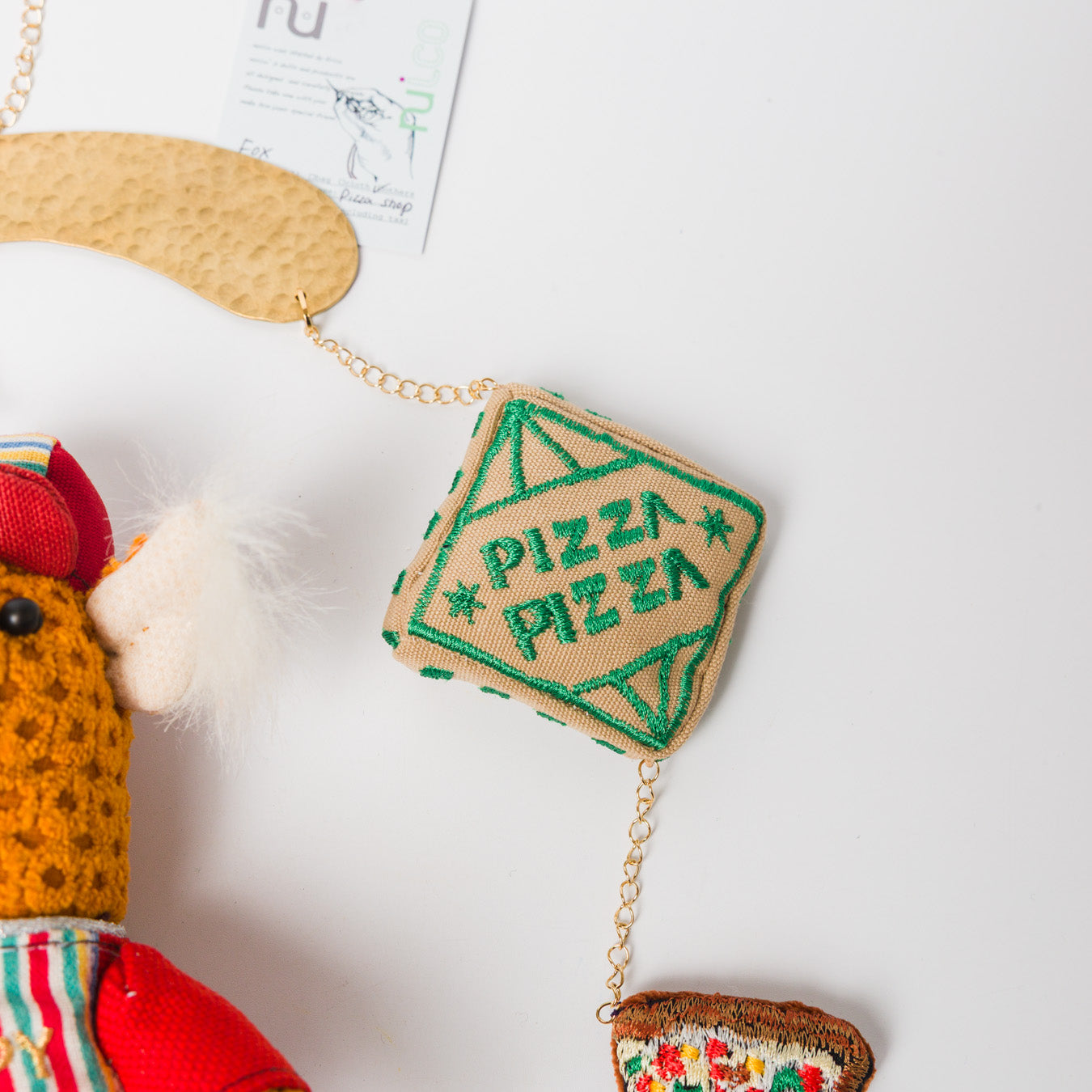 nuico-モビール-キツネ（ピザ屋）