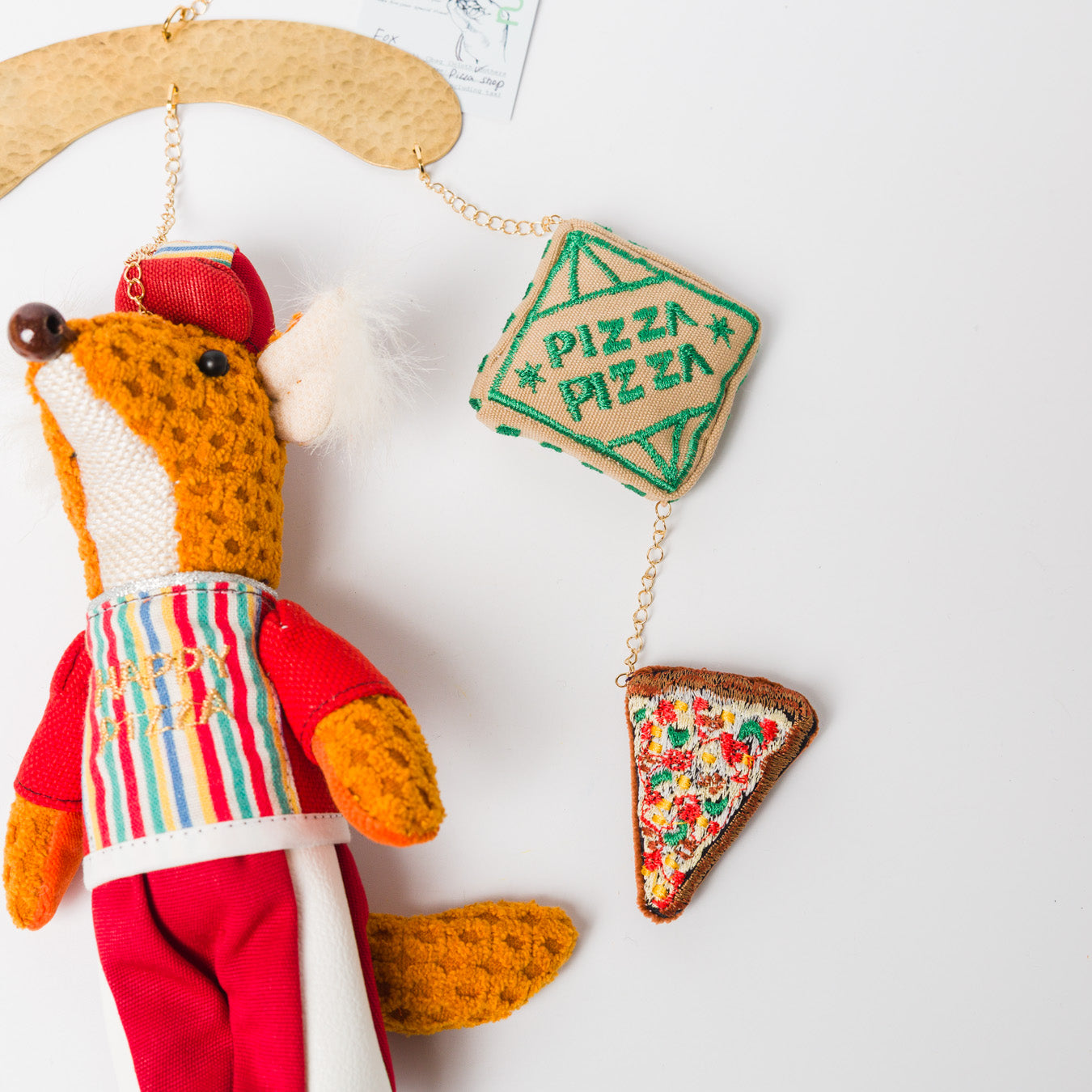 nuico-モビール-キツネ（ピザ屋）