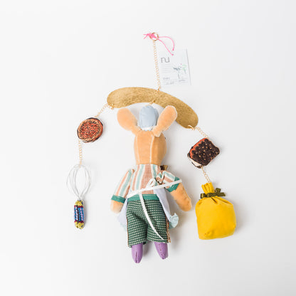 nuico-モビール-うさぎ（お菓子屋さん）