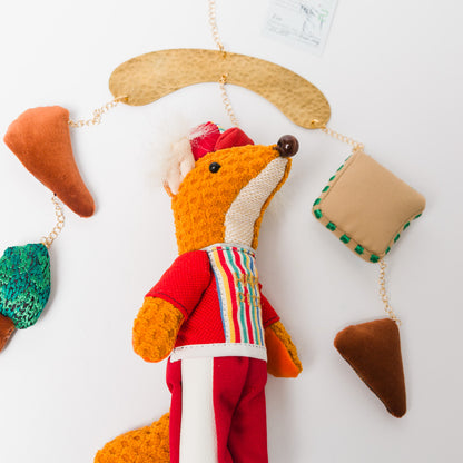 nuico-モビール-キツネ（ピザ屋）