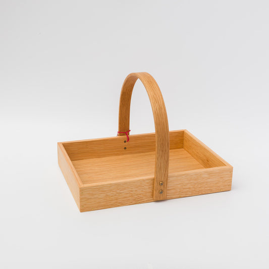 岡野達也-ワンハンドルトレー／オーク