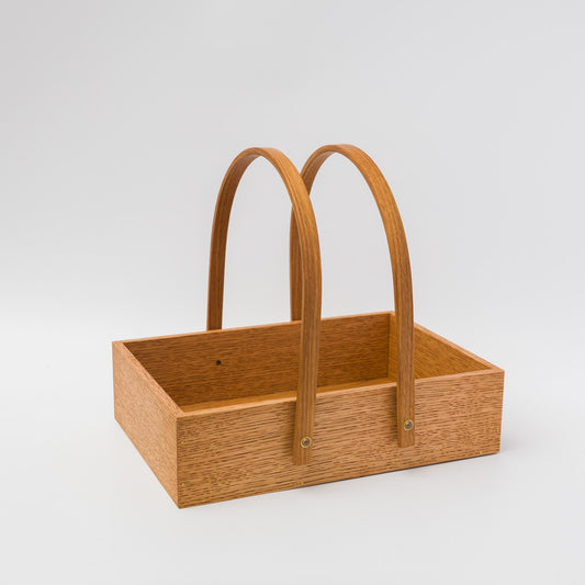 岡野達也-two-handle carry box／オーク