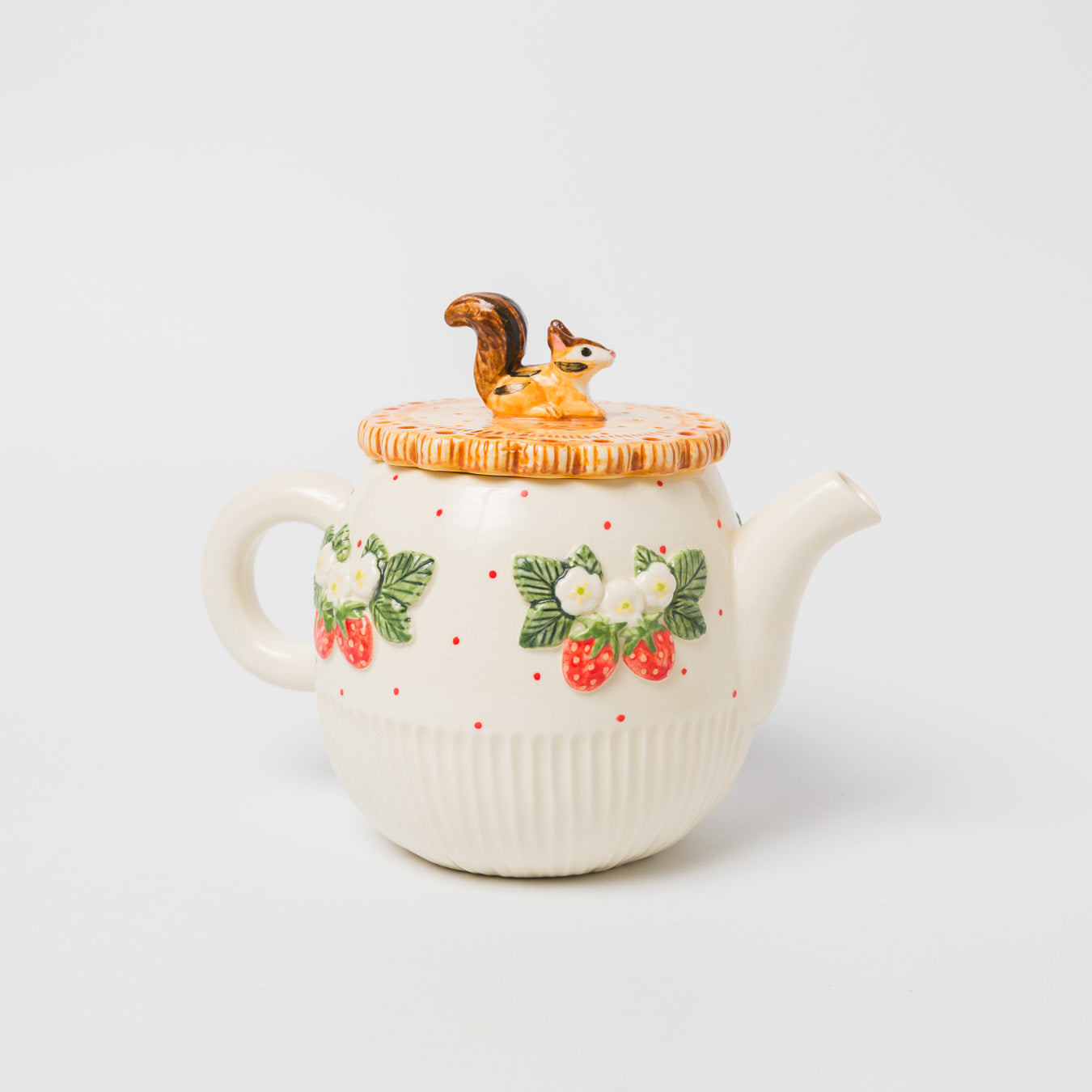 Sugar Poppo-お座りリスビスケットポット