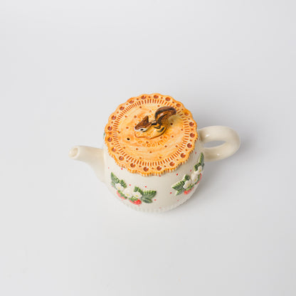 Sugar Poppo-お座りリスビスケットポット