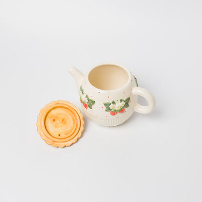 Sugar Poppo-お座りリスビスケットポット