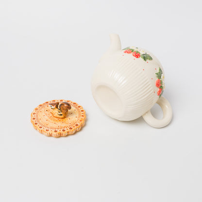 Sugar Poppo-お座りリスビスケットポット