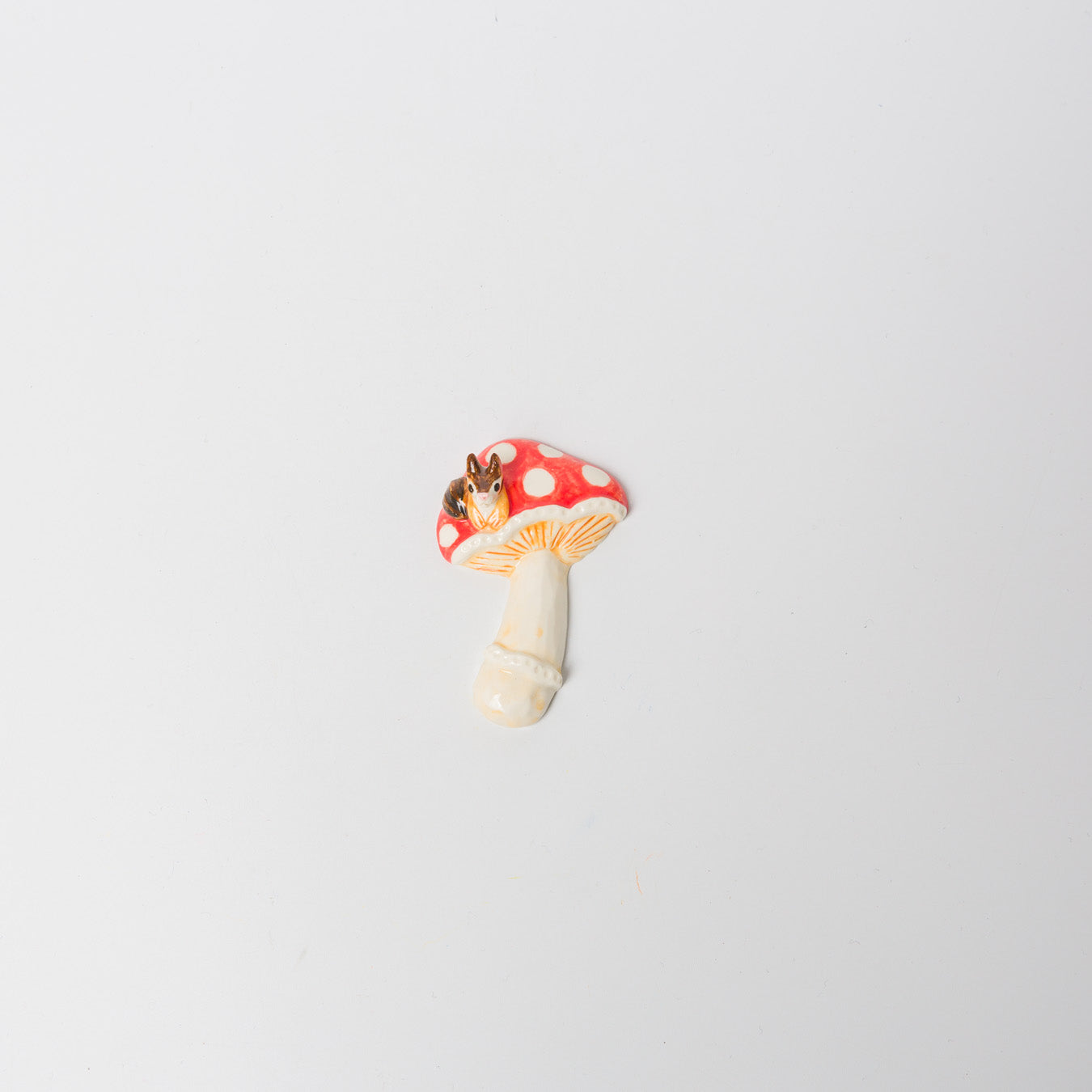 Sugar Poppo-リスきのこ箸置き