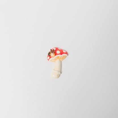 Sugar Poppo-リスきのこ箸置き