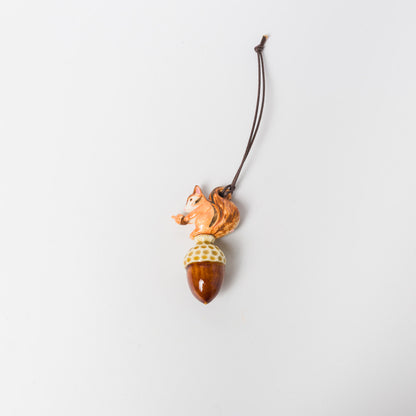 Sugar Poppo-リスどんぐりオーナメント-1