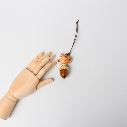 Sugar Poppo-リスどんぐりオーナメント-1