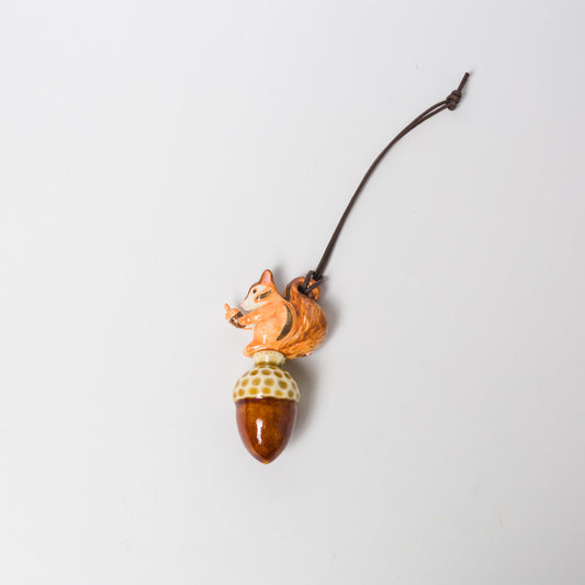 Sugar Poppo-リスどんぐりオーナメント-2