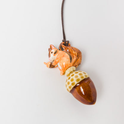 Sugar Poppo-リスどんぐりオーナメント-2