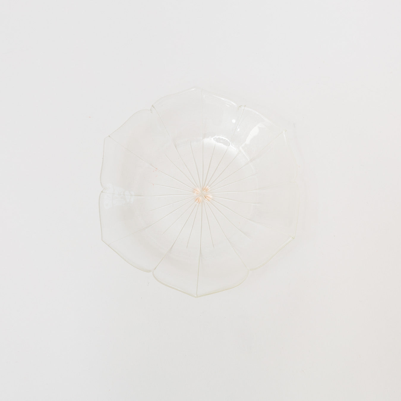 Sasaki shoko Glass works-花形大皿