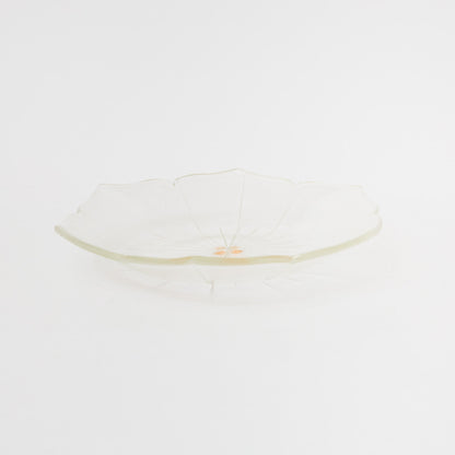 Sasaki shoko Glass works-花形大皿