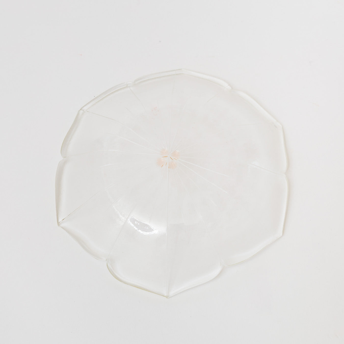 Sasaki shoko Glass works-花形大皿