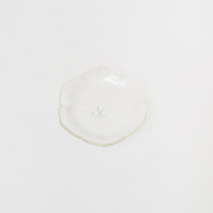 Sasaki shoko Glass works-花形中鉢 クリア＜A＞
