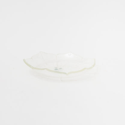 Sasaki shoko Glass works-花形中鉢 クリア＜A＞