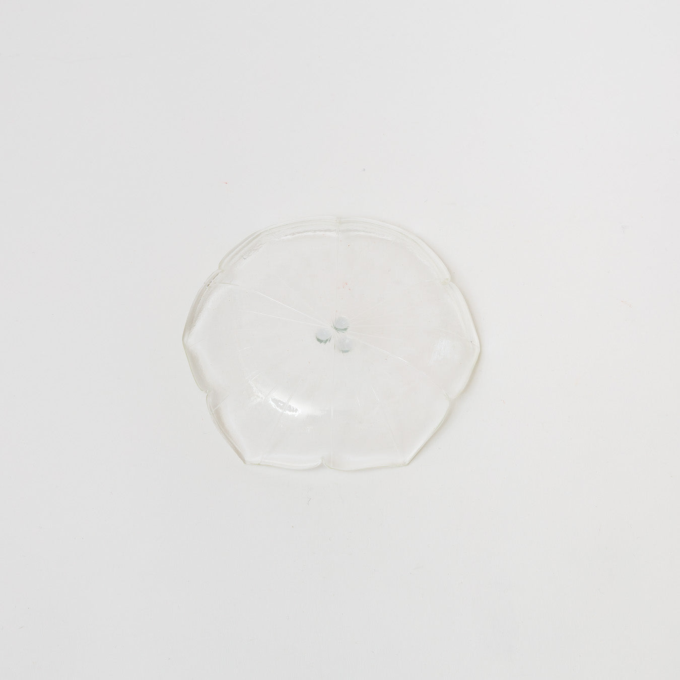 Sasaki shoko Glass works-花形中鉢 クリア＜A＞