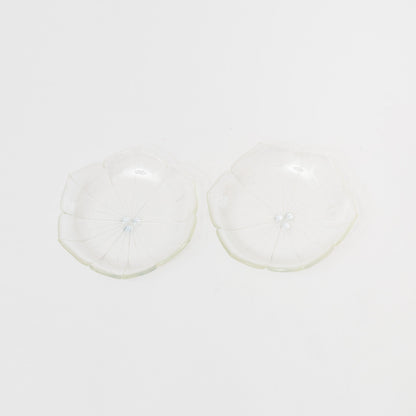 Sasaki shoko Glass works-花形中鉢 クリア＜A＞