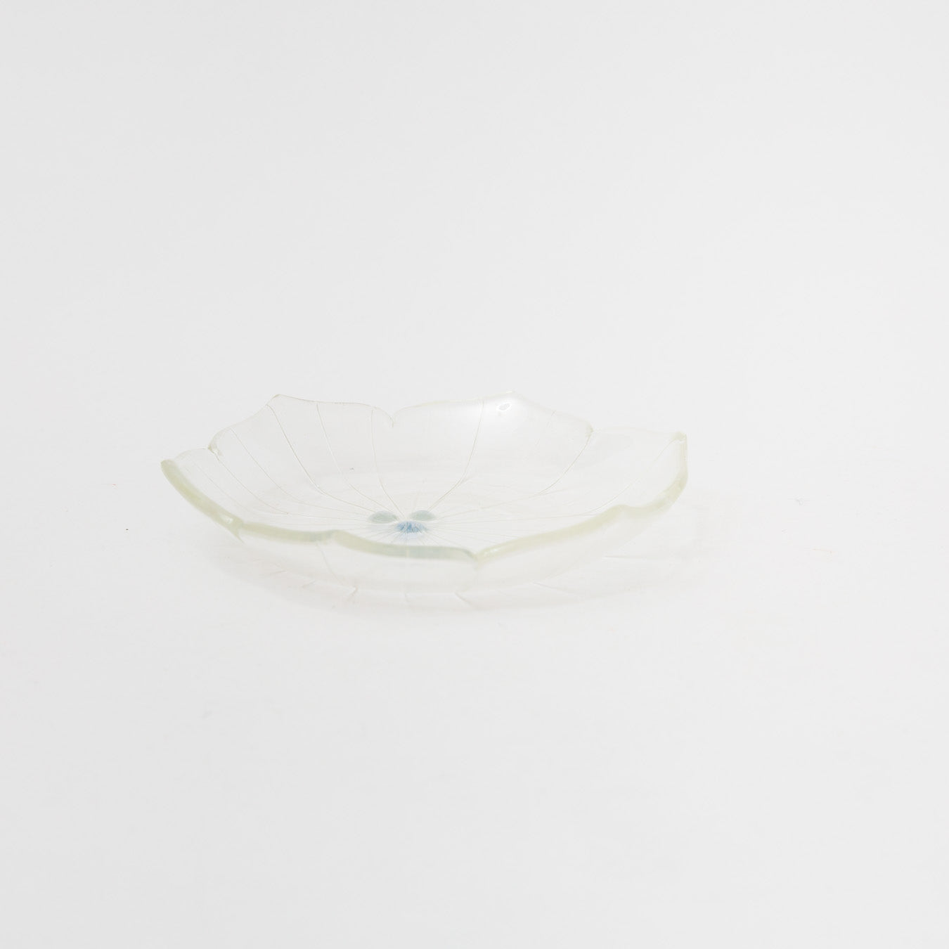 Sasaki shoko Glass works-花形中鉢 クリア＜B＞