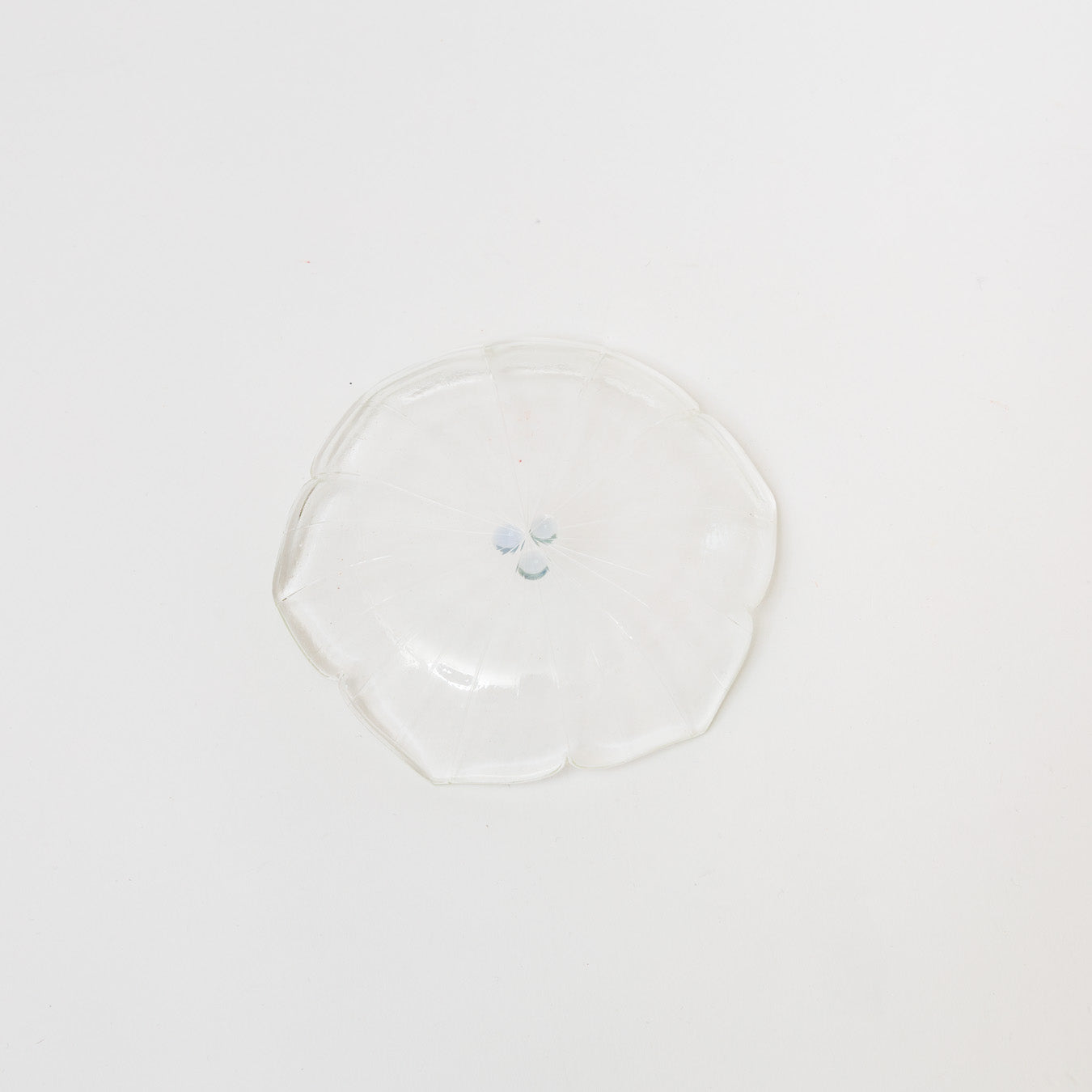 Sasaki shoko Glass works-花形中鉢 クリア＜B＞