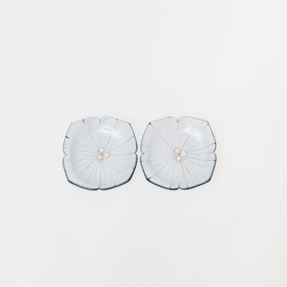 Sasaki shoko Glass works-花形中鉢 ＜A＞