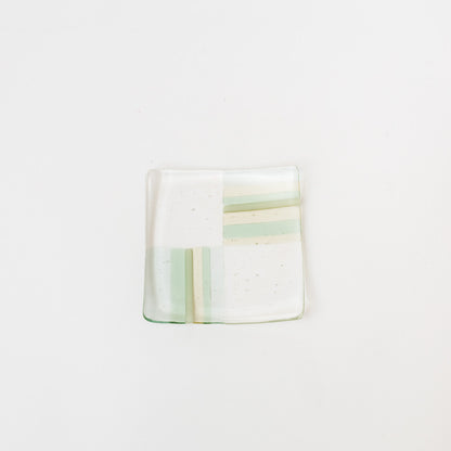 Sasaki shoko Glass works-角一松皿-1