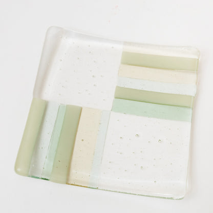Sasaki shoko Glass works-角一松皿-2
