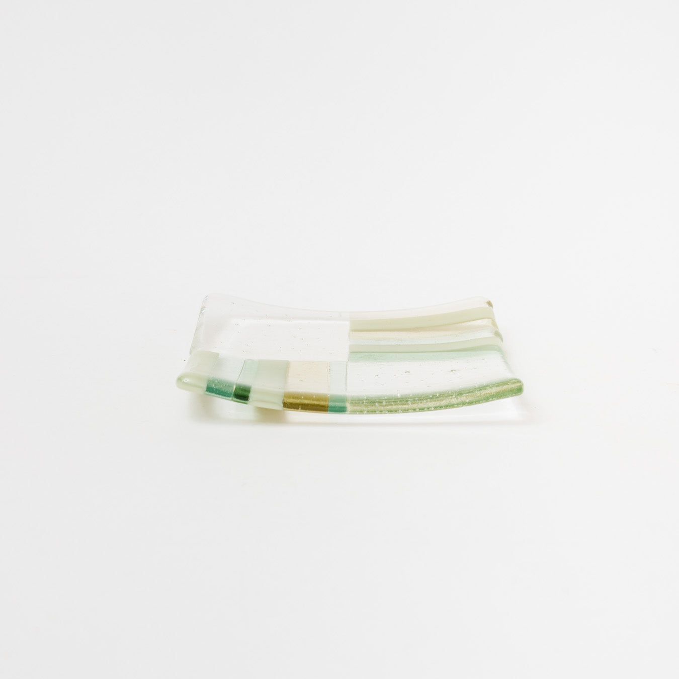 Sasaki shoko Glass works-角一松皿-2