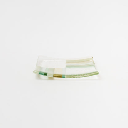 Sasaki shoko Glass works-角一松皿-2