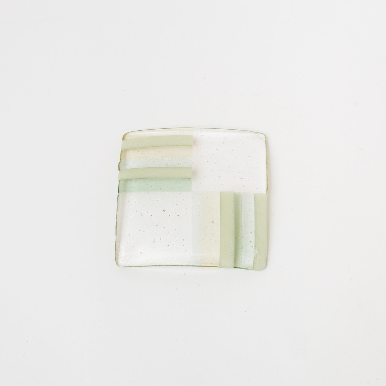 Sasaki shoko Glass works-角一松皿-2