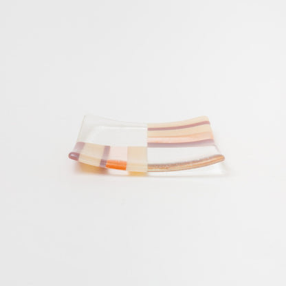 Sasaki shoko Glass works-角一松皿-3