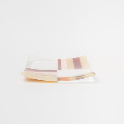 Sasaki shoko Glass works-角一松皿-4