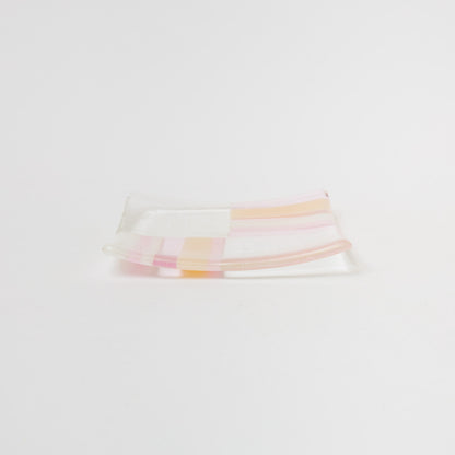 Sasaki shoko Glass works-角一松皿-5
