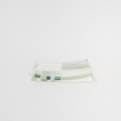 Sasaki shoko Glass works-角一松皿-7