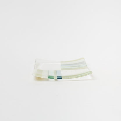 Sasaki shoko Glass works-角一松皿-8