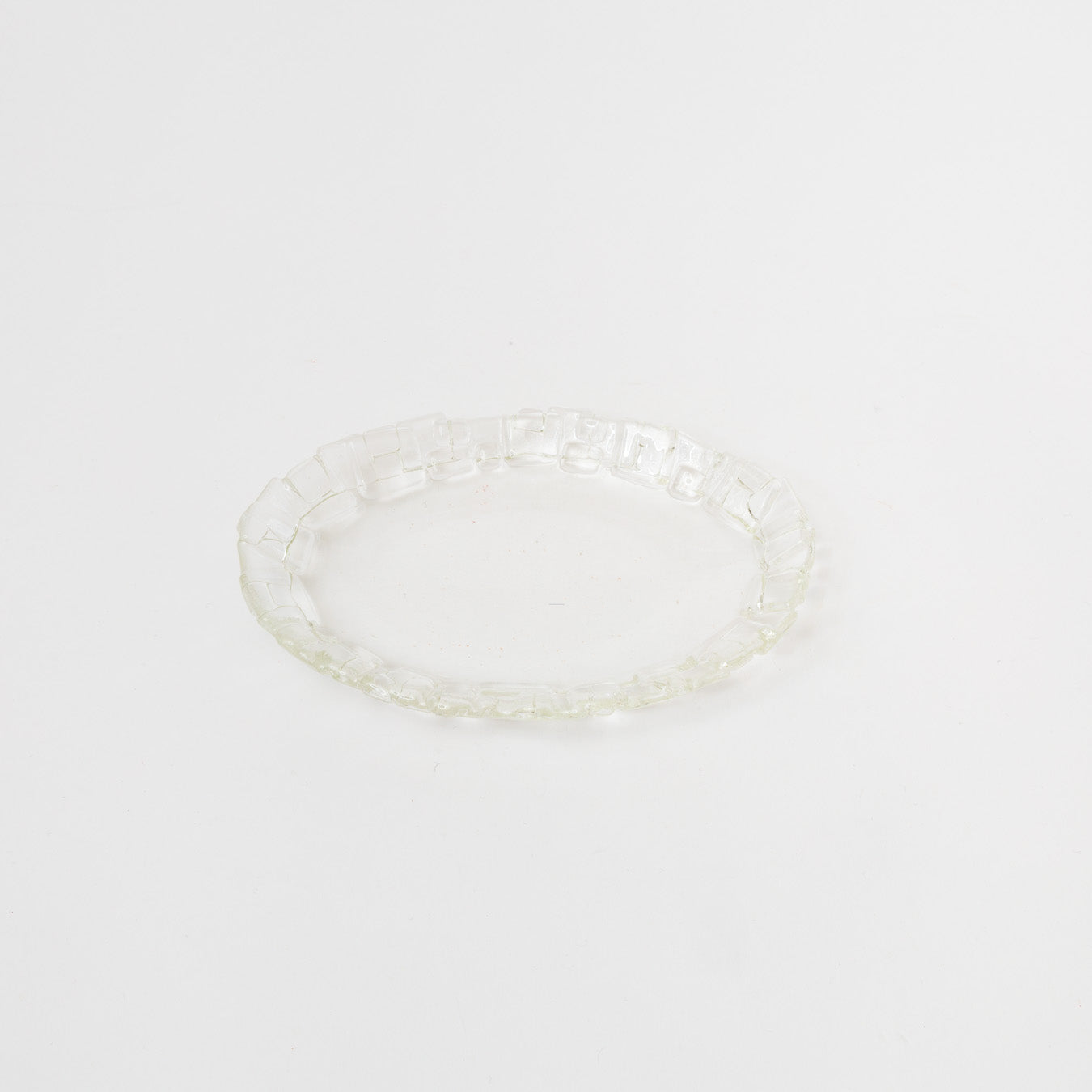 Sasaki shoko Glass works-結氷紋　オーバル小