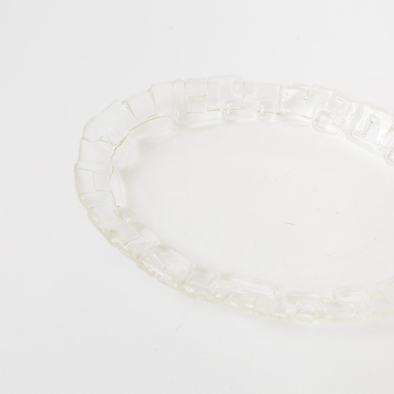 Sasaki shoko Glass works-結氷紋　オーバル小