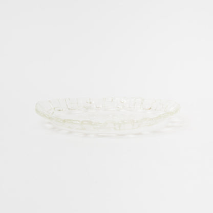 Sasaki shoko Glass works-結氷紋　オーバル小