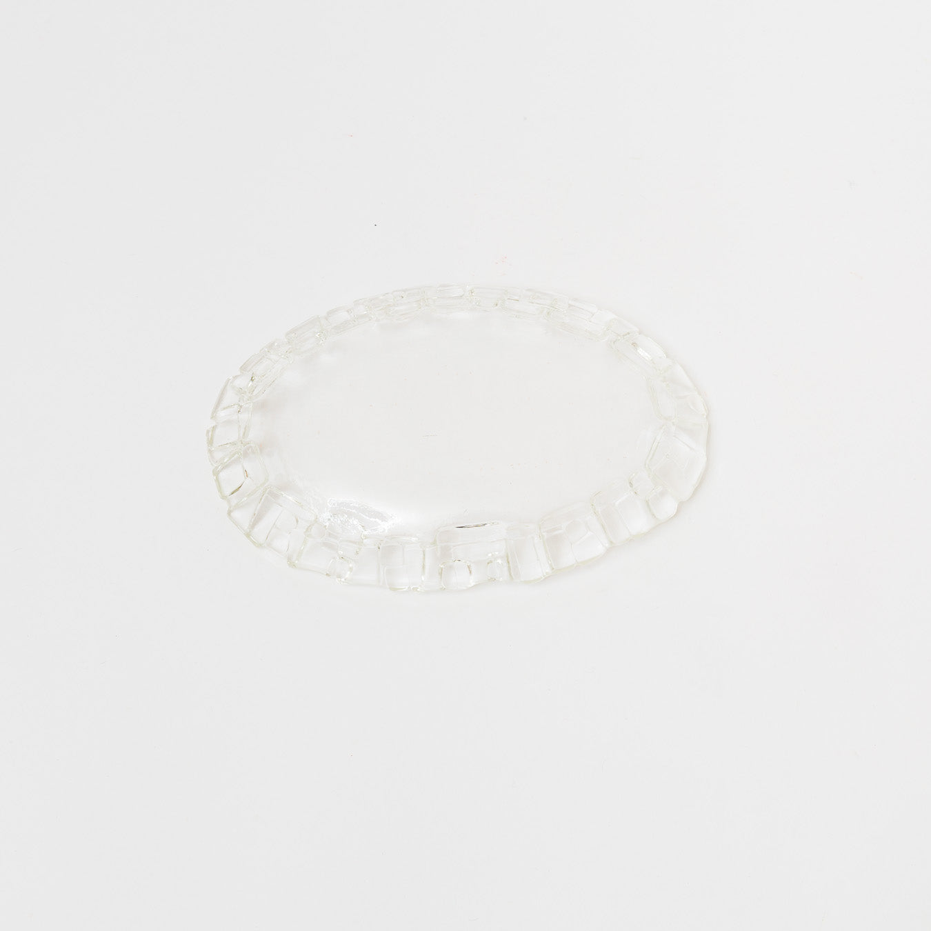 Sasaki shoko Glass works-結氷紋　オーバル小