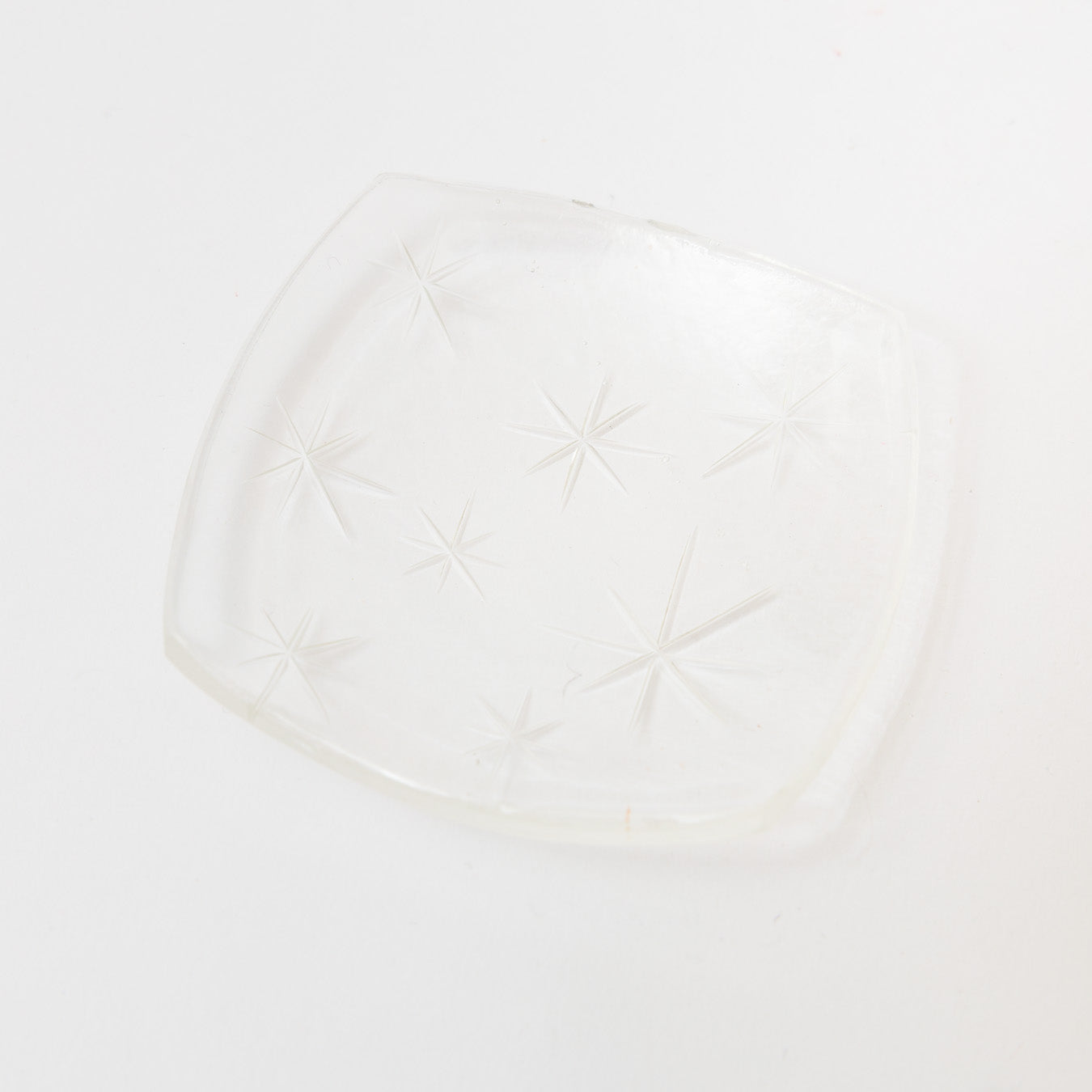 Sasaki shoko Glass works-角豆皿切子＜B＞