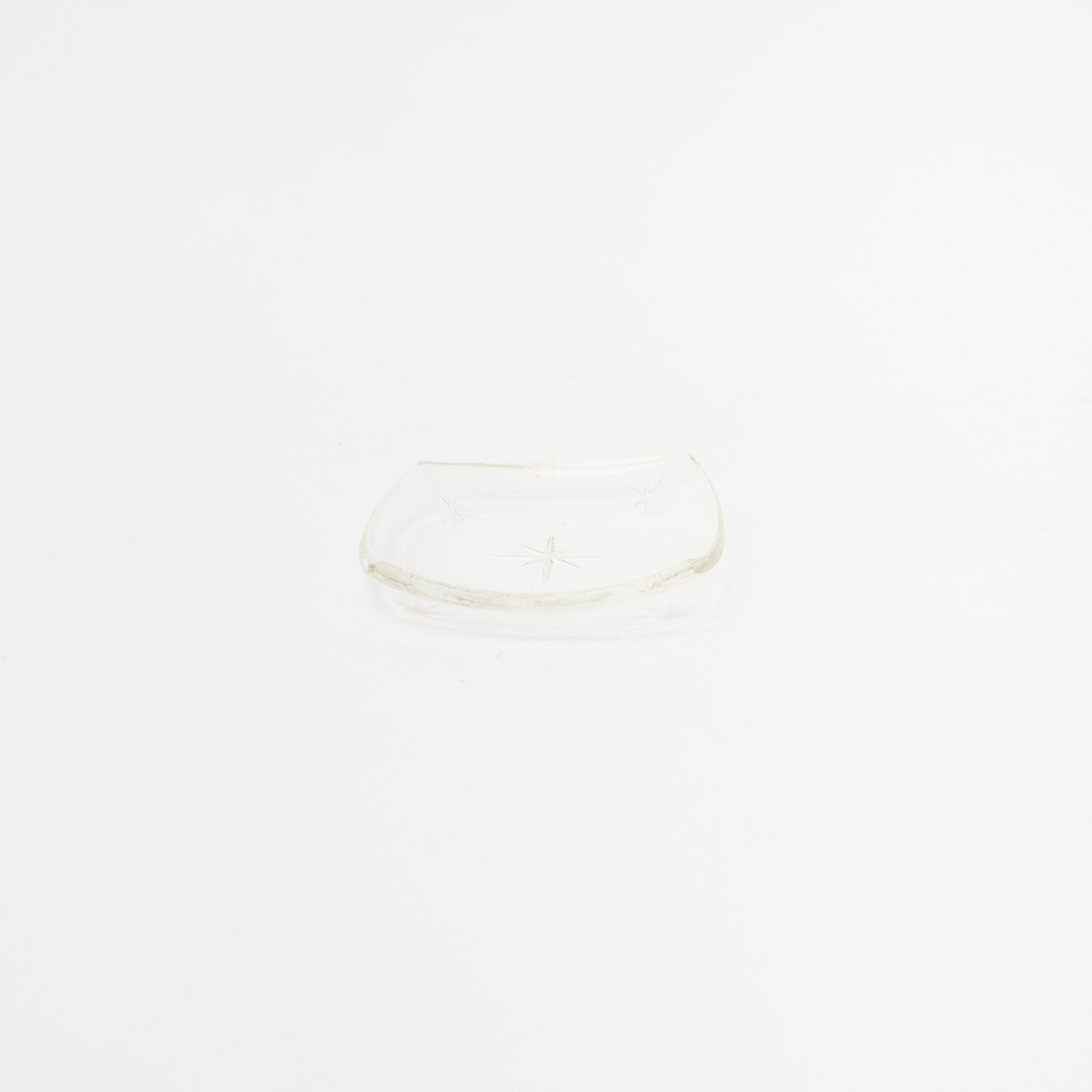 Sasaki shoko Glass works-角豆皿切子＜A＞