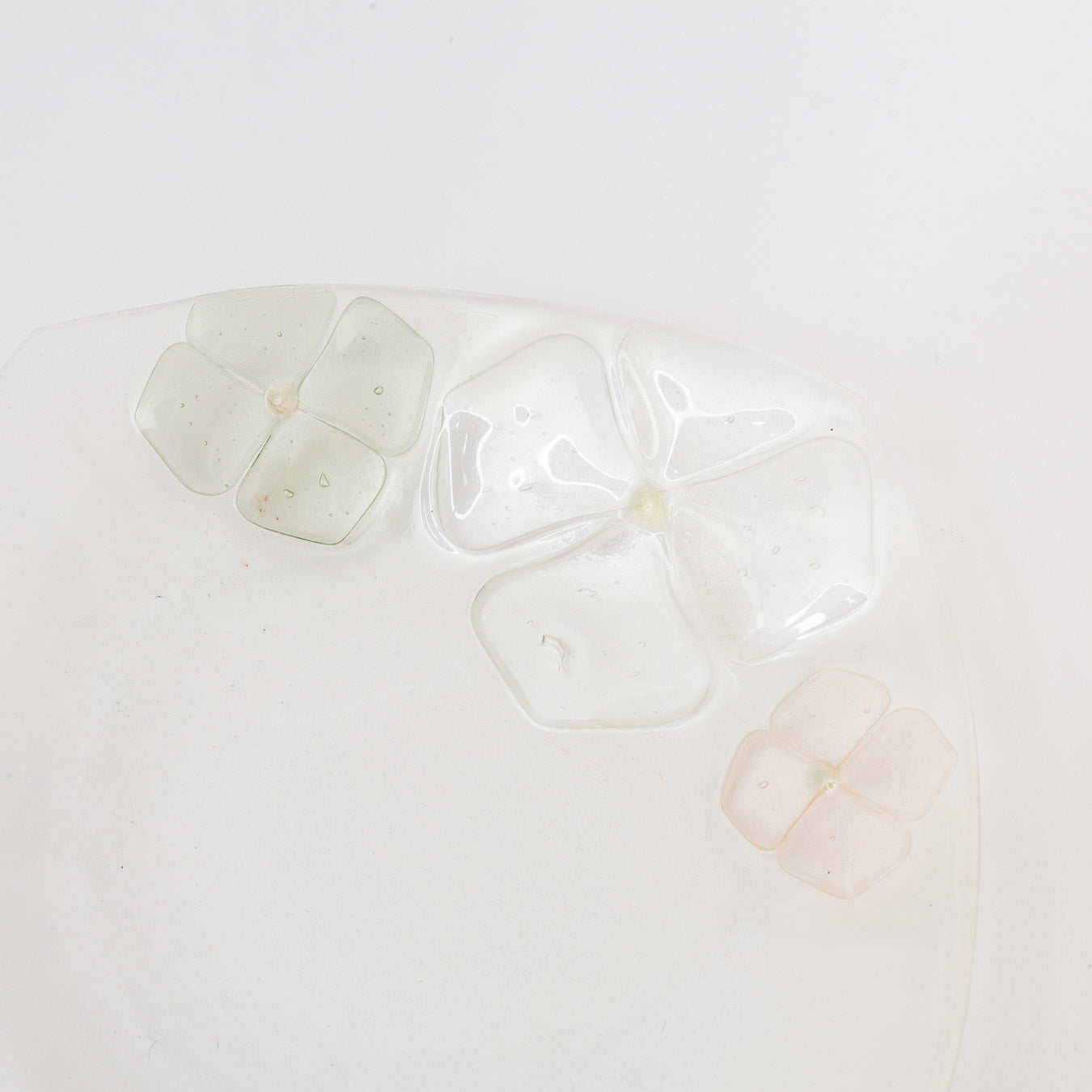 Sasaki shoko Glass works-角大皿　深-2