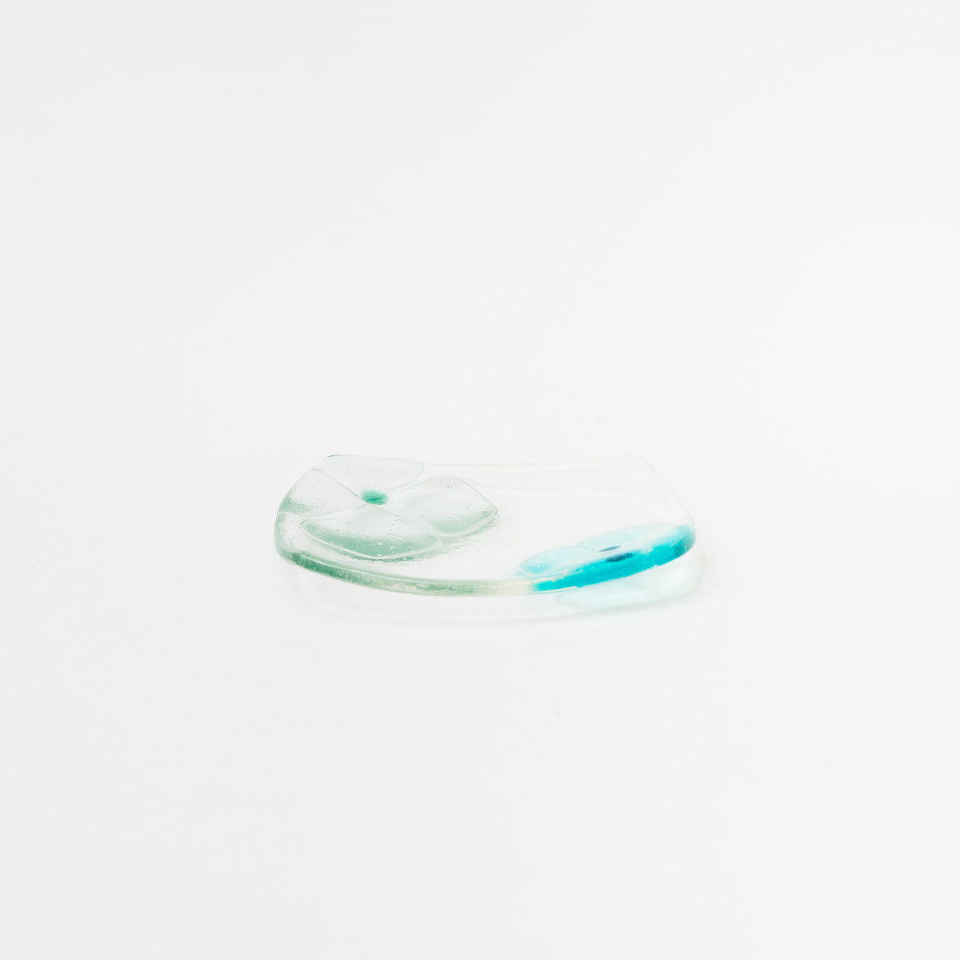 Sasaki shoko Glass works-角小皿-1