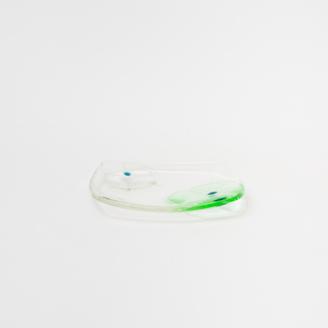 Sasaki shoko Glass works-角小皿-2
