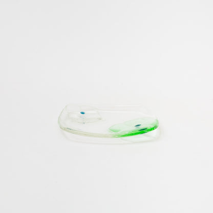 Sasaki shoko Glass works-角小皿-2